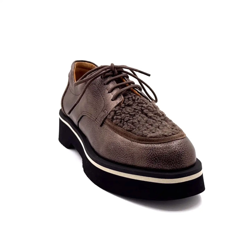 Ivoire & σουέτ σε μπρονζέ απόχρωση Ivoire Chaussures