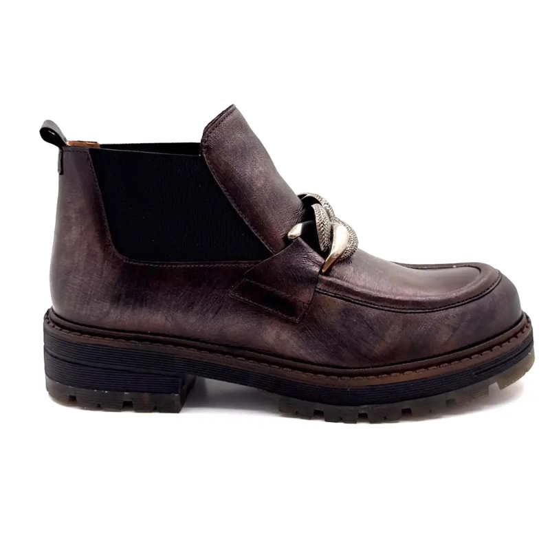 Ivoire Cv 5061 Copper Brown Leather Ivoire Chaussures