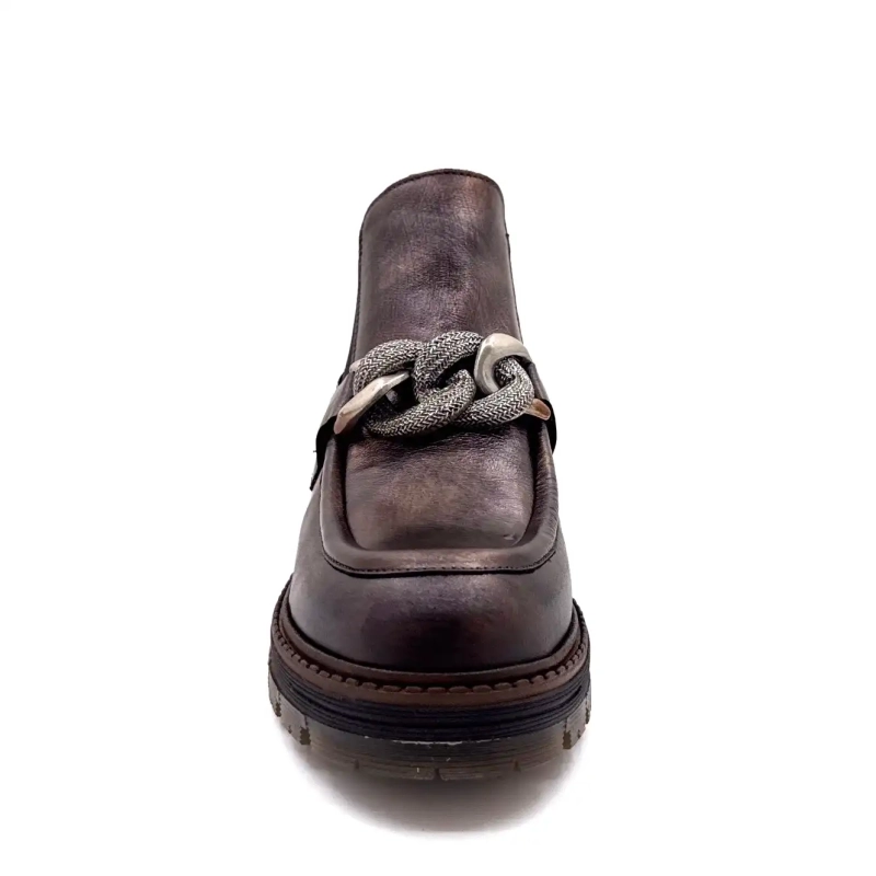 Ivoire Cv 5061 Kopparbrunt Läder Ivoire Chaussures