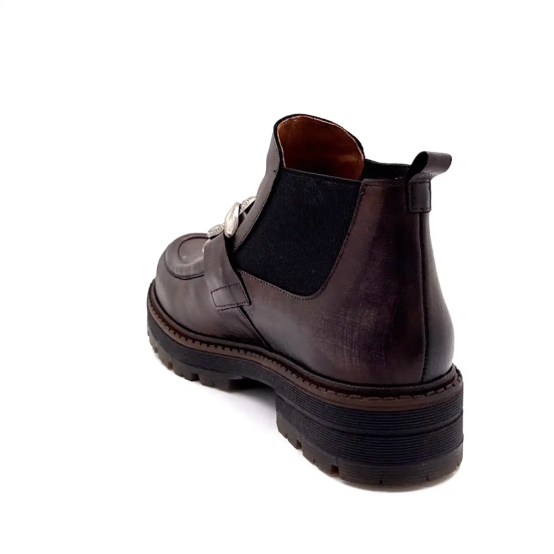 Ivoire Cv 5061 Kupferbraunes Leder Ivoire Chaussures