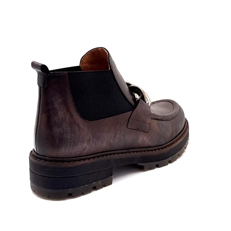 Ivoire Cv 5061 Kobberbrunt Læder Ivoire Chaussures