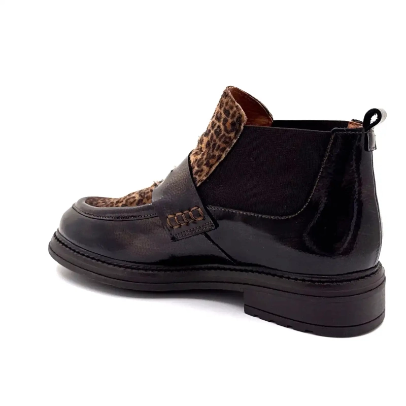 Leo de charol marrón Ivoire Cv 6403 de color marfil Ivoire Chaussures