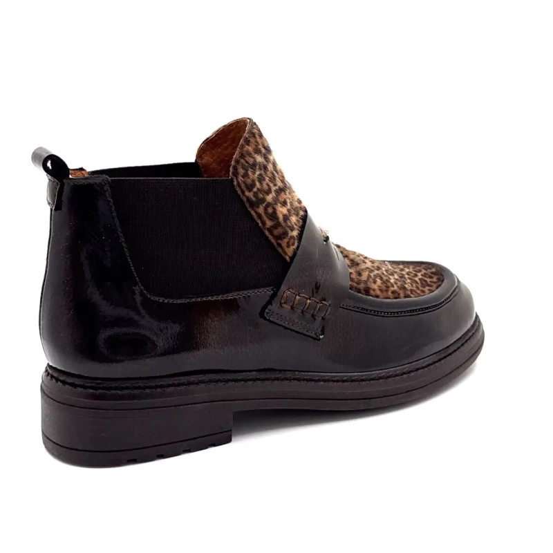 Leo de charol marrón Ivoire Cv 6403 de color marfil Ivoire Chaussures