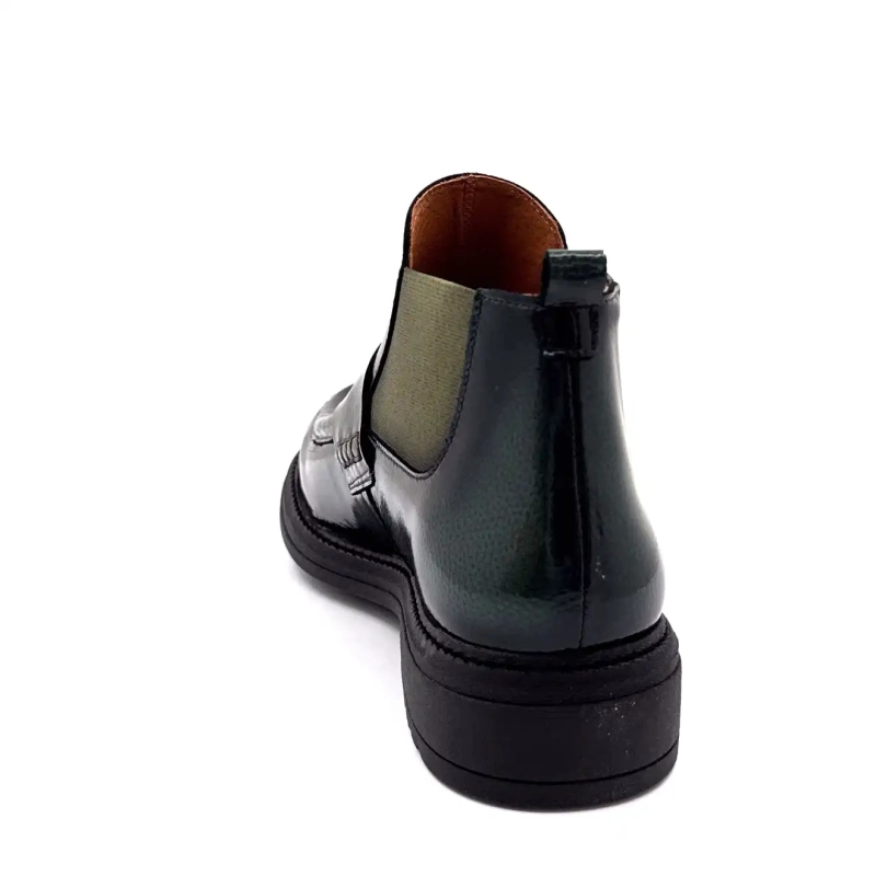 Ivoire Cv 6403 Χακί Δέρμα Λουστρίνι Ivoire Chaussures