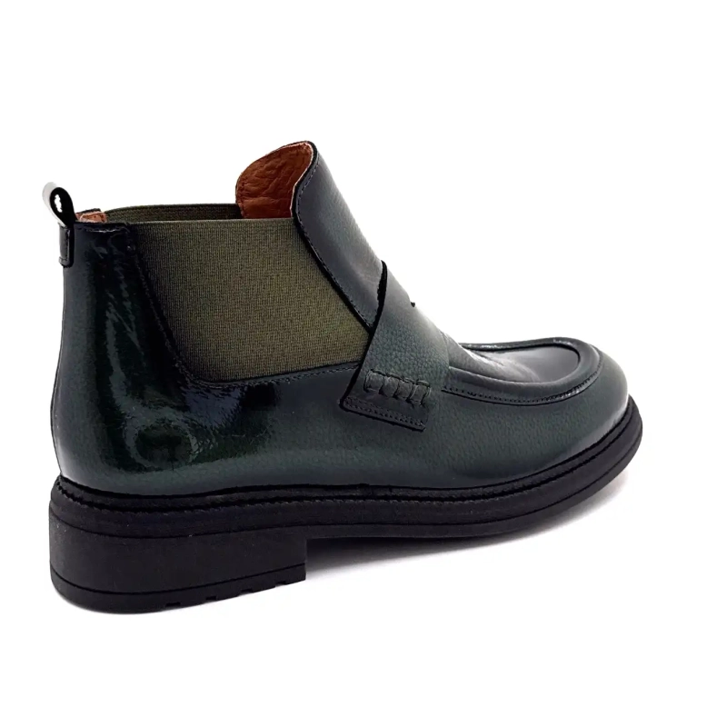 Ivoire Cv 6403 Khaki Lakleer Ivoire Chaussures