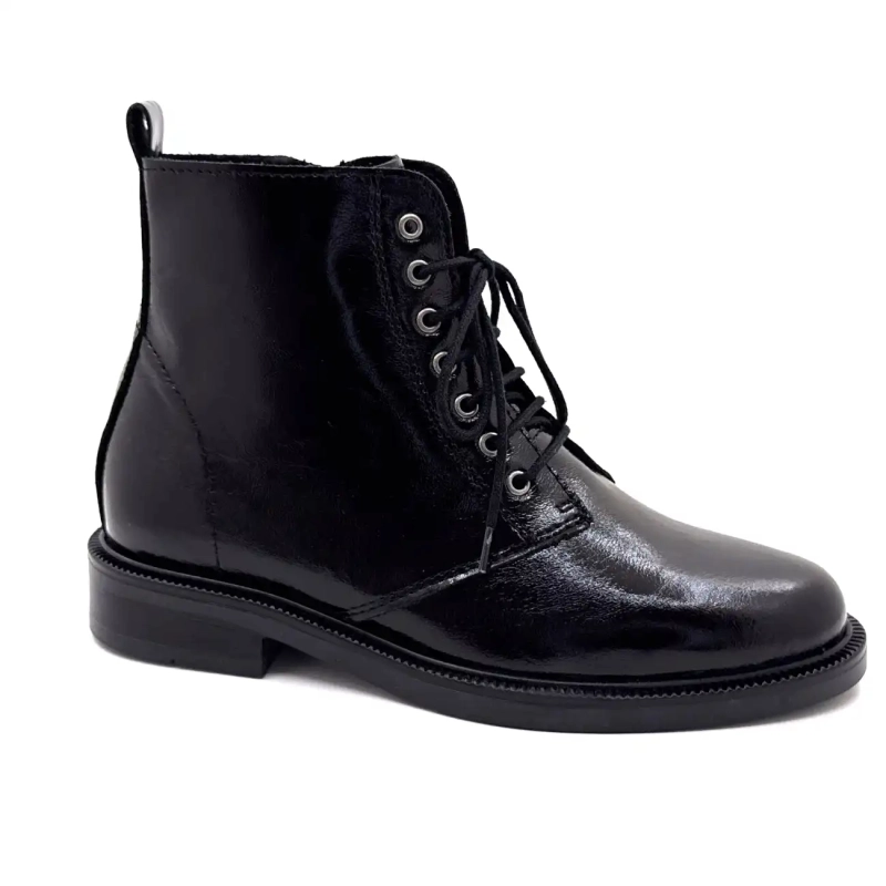 Ivoire 4859 Fekete Fényes Bőr Ivoire Chaussures