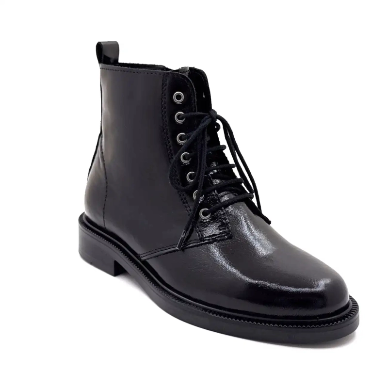 Ivoire 4859 Svart Glansigt Läder Ivoire Chaussures