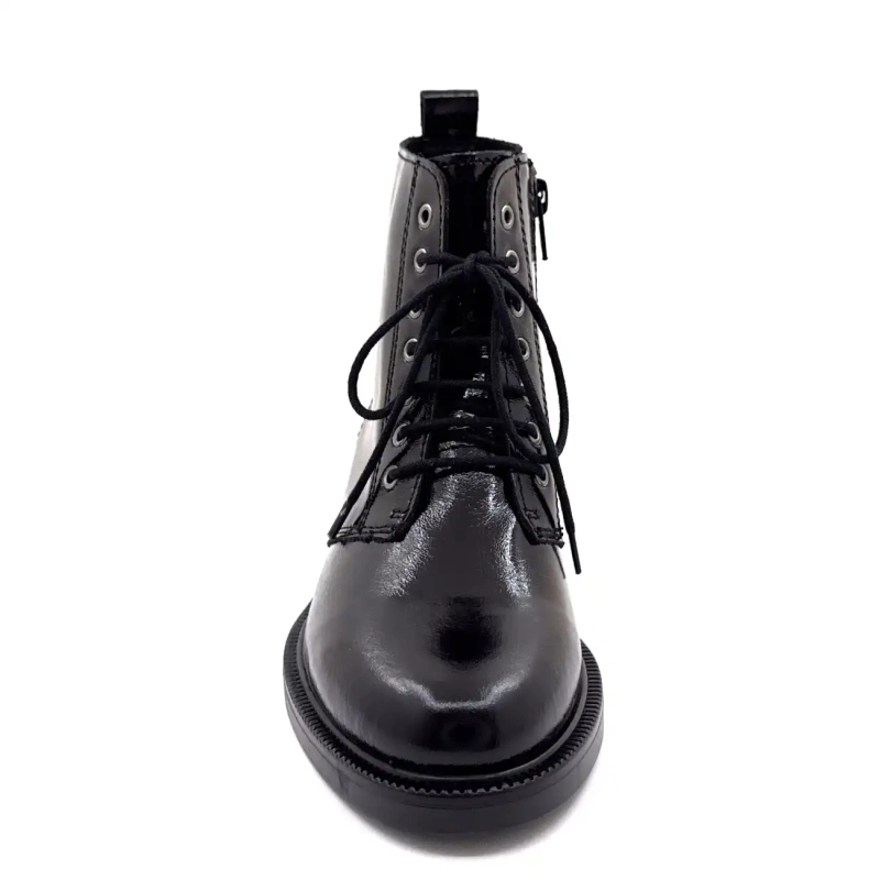 Ivoire 4859 Svart Glansigt Läder Ivoire Chaussures