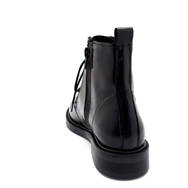 Ivoire 4859 Μαύρο Γυαλιστερό Δέρμα Ivoire Chaussures