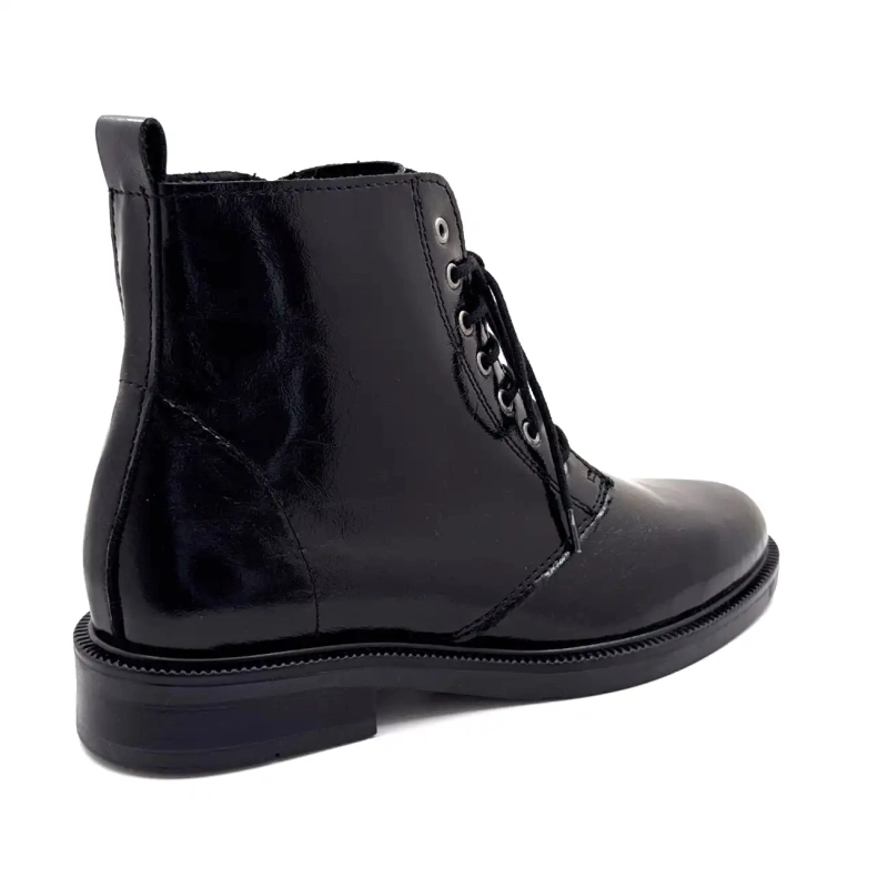 Ivoire 4859 Couro Preto Brilhante Ivoire Chaussures