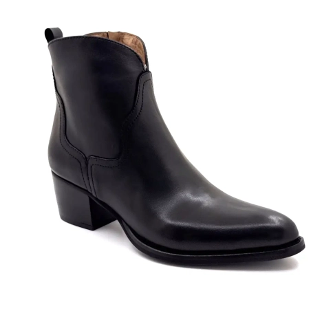 Muratti S1570c Melyna Cuir Noir Ivoire Chaussures