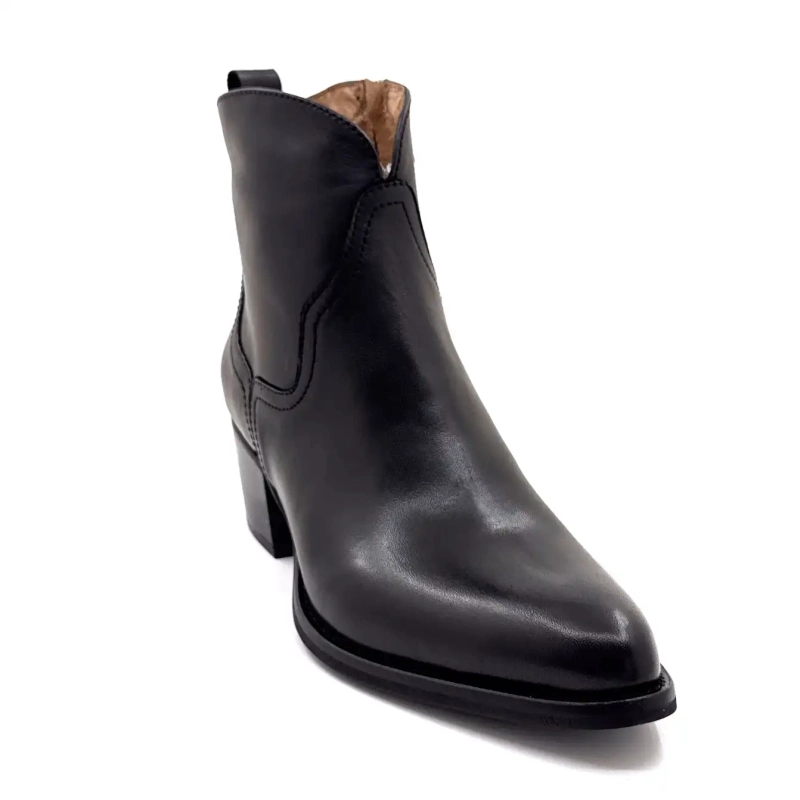 Muratti S1570c Melyna zwart leer Ivoire Chaussures