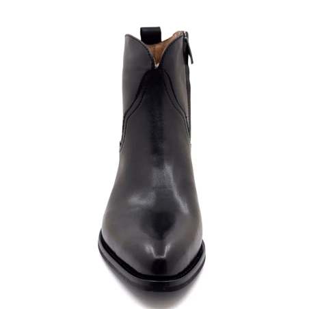 Muratti S1570c Melyna Cuir Noir Ivoire Chaussures