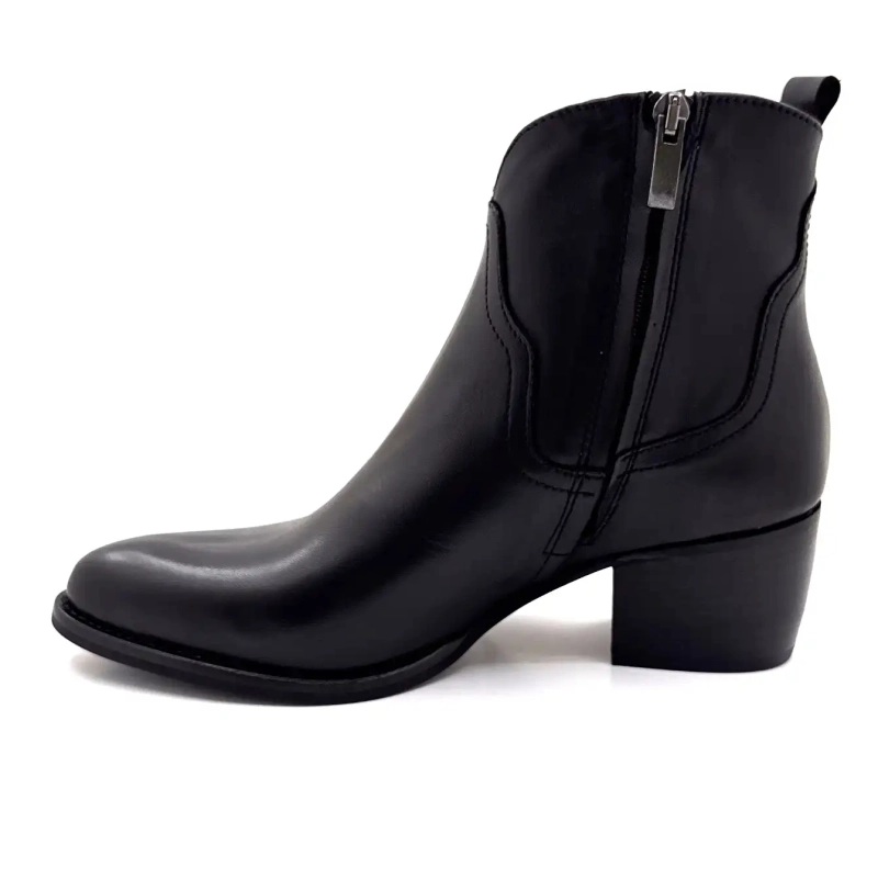 Muratti S1570c Melyna zwart leer Ivoire Chaussures