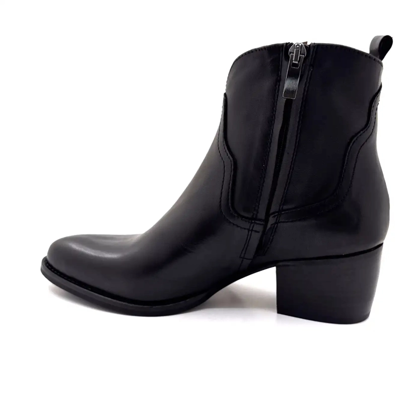 Muratti S1570c Melyna Schwarzes Leder Ivoire Chaussures