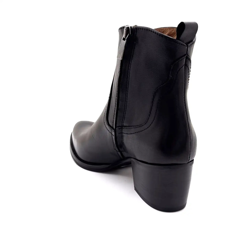 Muratti S1570c Melyna Pelle Nera Ivoire Chaussures