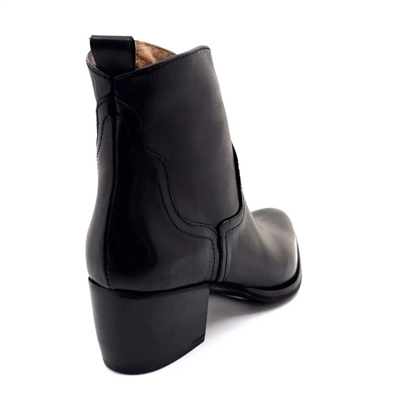 Muratti S1570c Melyna svart läder Ivoire Chaussures