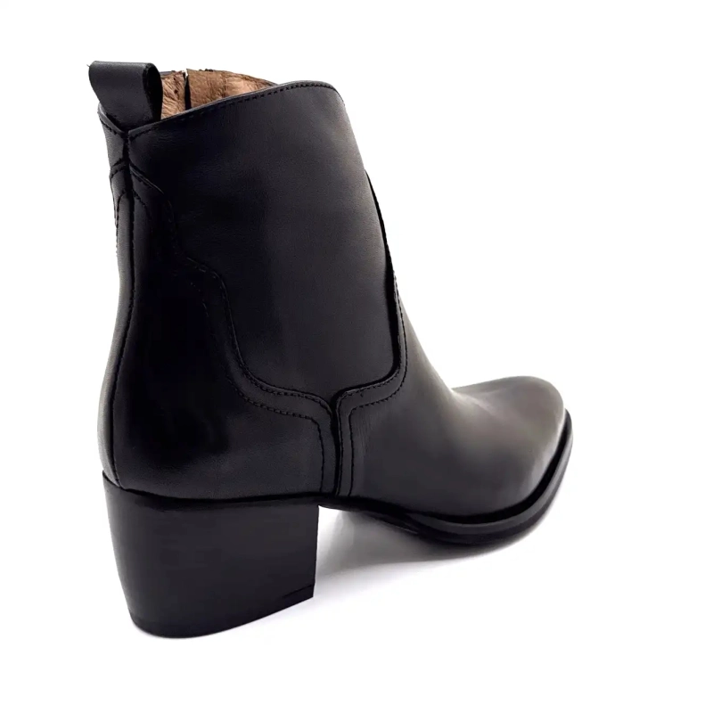 Muratti S1570c Melyna sort læder Ivoire Chaussures