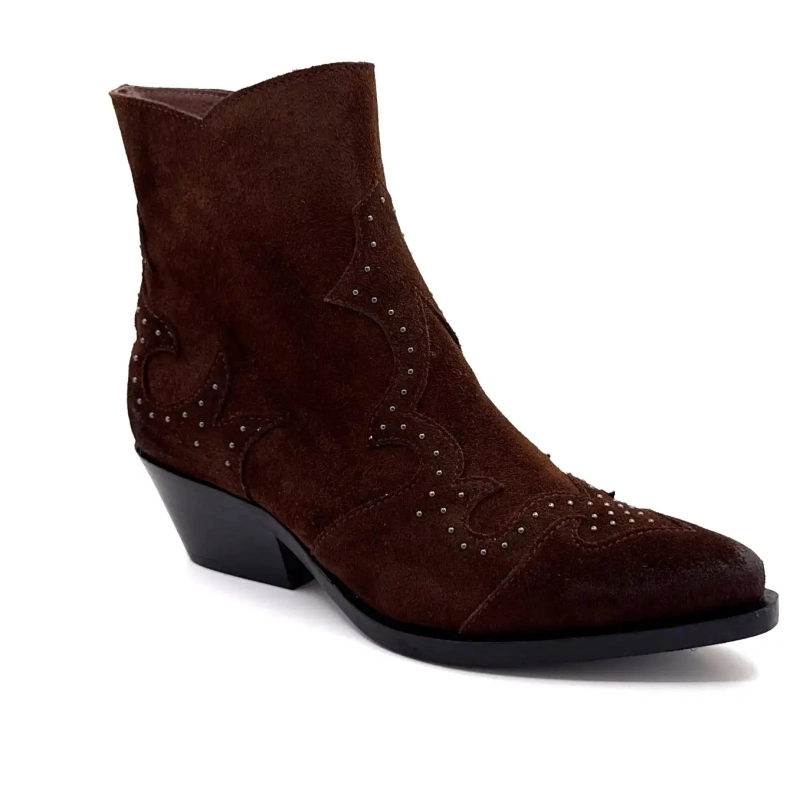 Ivoire 1844 Barna velúr Ivoire Chaussures