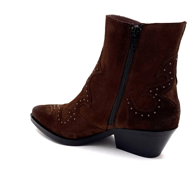 Ivoire 1844 Brown Suede Ivoire Chaussures