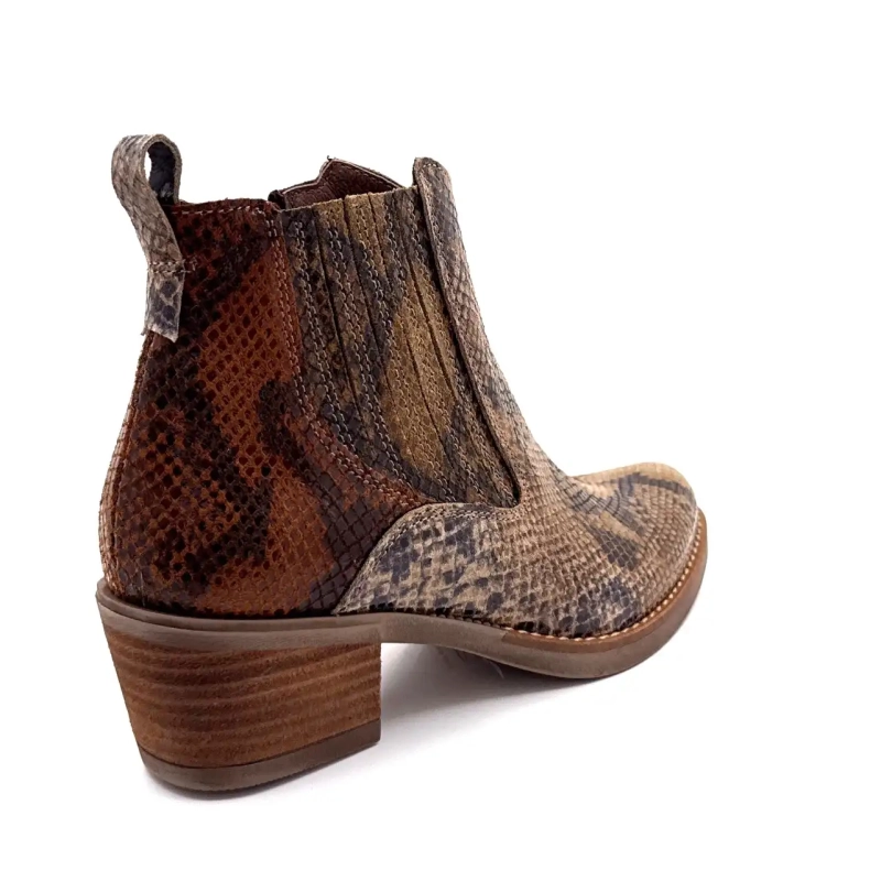 Ivoire 1847 beige & bruin reptielenleer Ivoire Chaussures