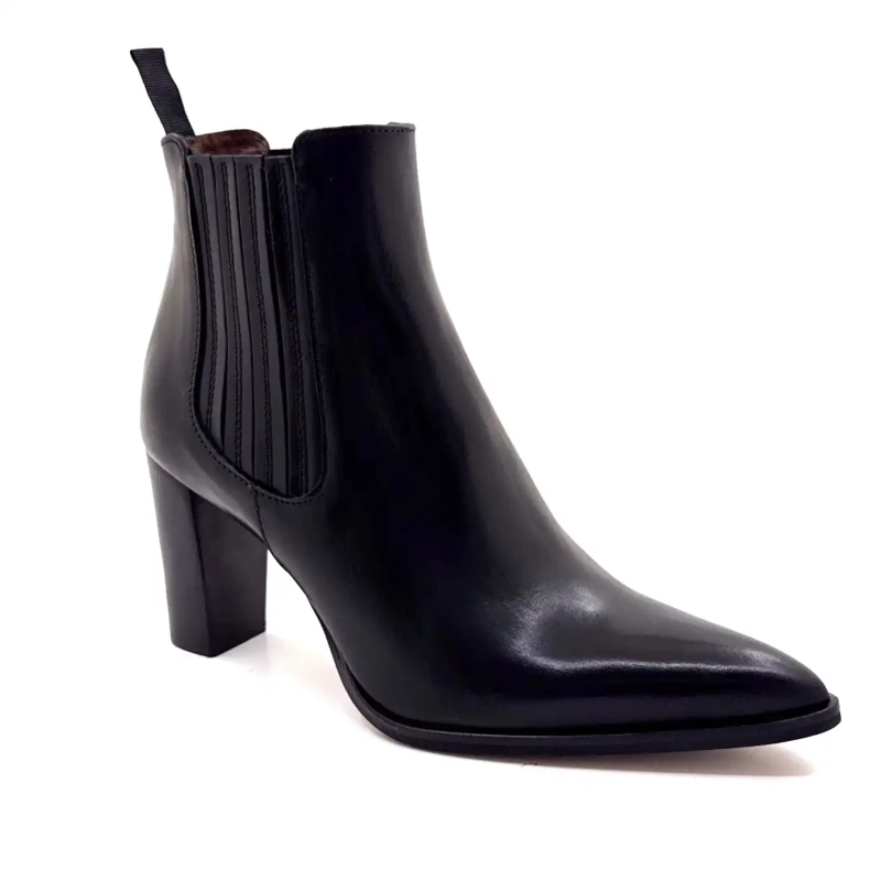 Muratti S1581c Amyna Cuir Noir Ivoire Chaussures