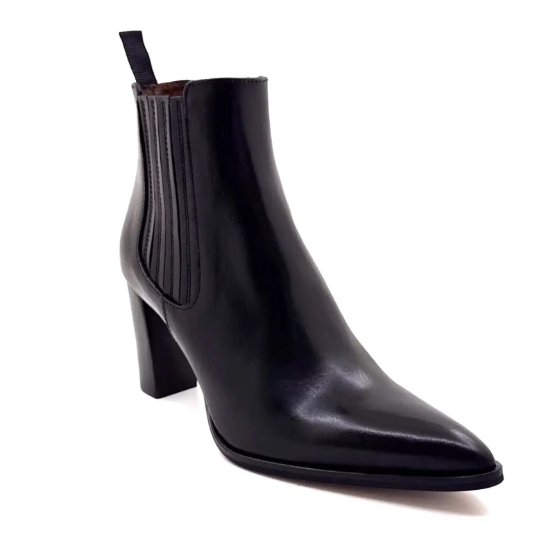 Muratti S1581c Amyna Cuir Noir Ivoire Chaussures