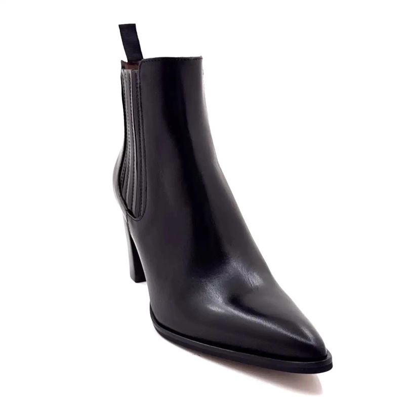 Muratti S1581c Amyna Schwarzes Leder Ivoire Chaussures