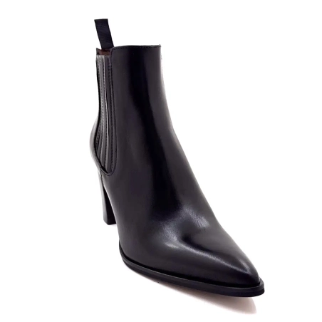 Muratti S1581c Amyna Cuir Noir Ivoire Chaussures