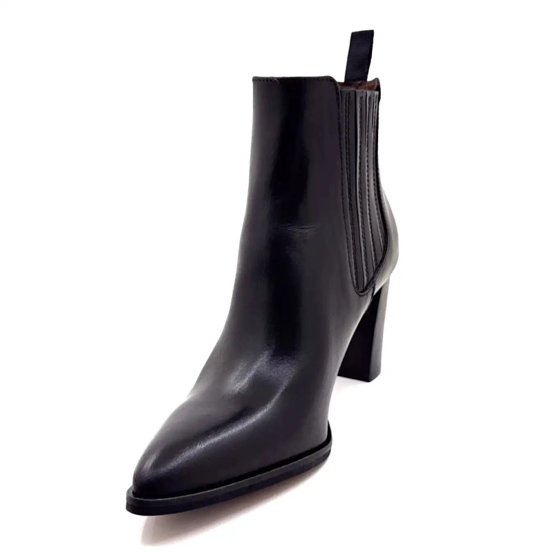 Muratti S1581c Amyna Pelle Nera Ivoire Chaussures