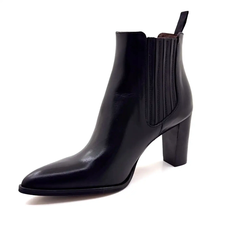 Muratti S1581c Amyna svart läder Ivoire Chaussures