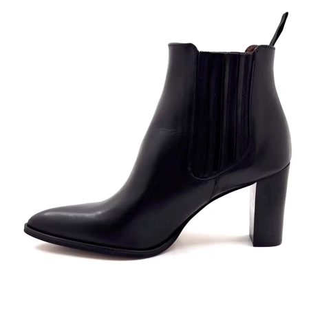 Muratti S1581c Amyna Cuir Noir Ivoire Chaussures