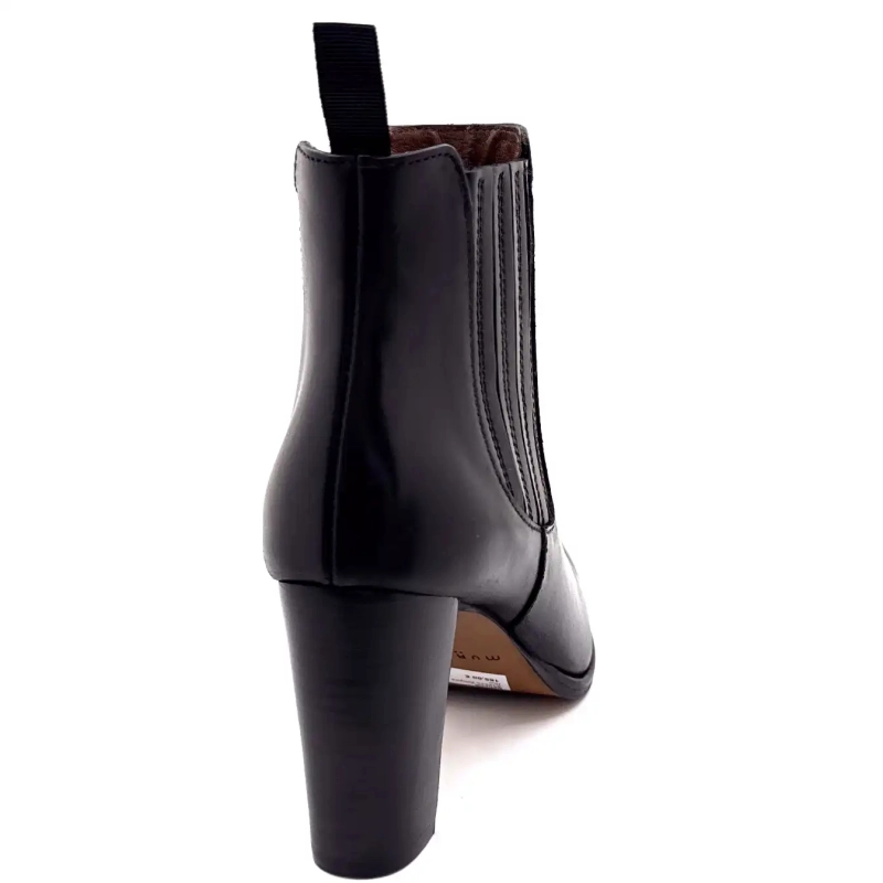 Muratti S1581c Amyna Μαύρο δέρμα Ivoire Chaussures