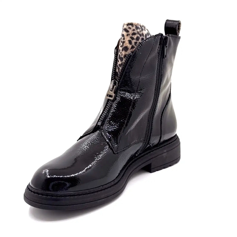 Ivoire Cv 6409 Fekete és Oroszlán lakkbőr Ivoire Chaussures