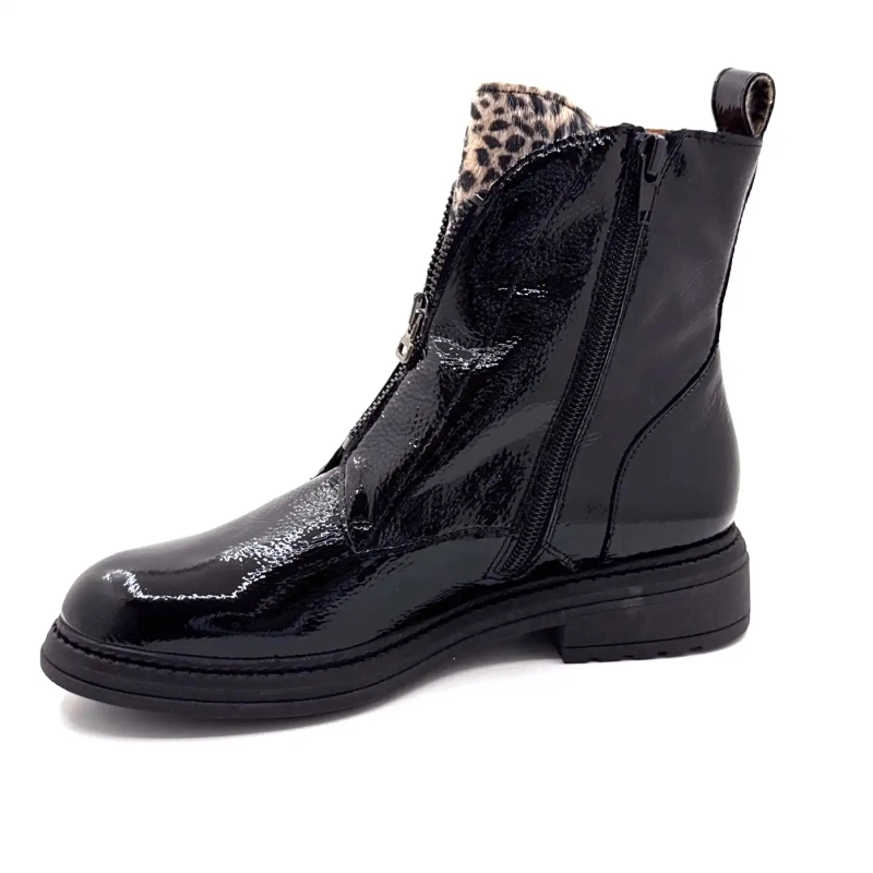 Ivoire Cv 6409 Zwart & Leo Lakleer Ivoire Chaussures