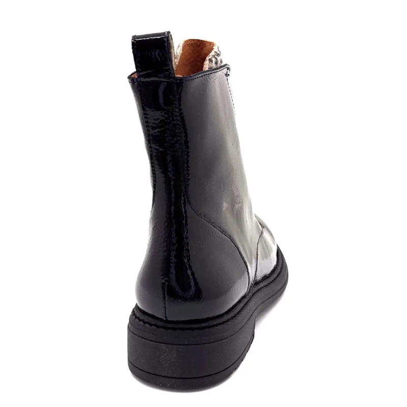 Ivoire Cv 6409 Schwarz & Leo Lackleder Ivoire Chaussures