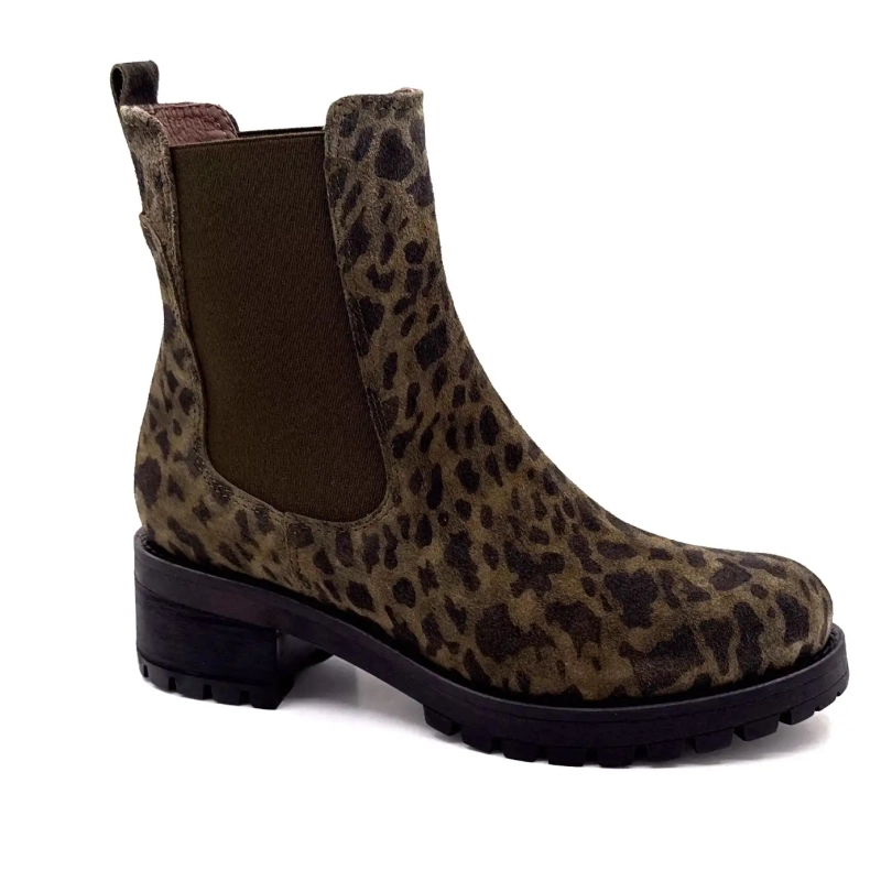 Minka Jury Ruskind Leo Khaki Ivoire Chaussures