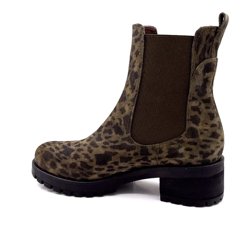 Minka Jury Ruskind Leo Khaki Ivoire Chaussures