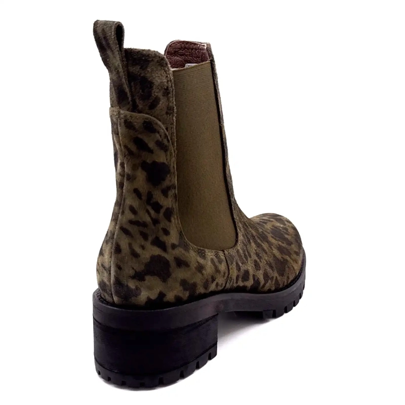 Minka Jury Ruskind Leo Khaki Ivoire Chaussures