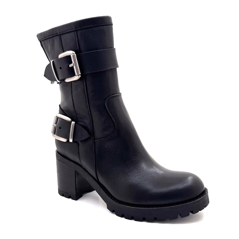 Ivoire 1843 Μαύρο Δέρμα Ivoire Chaussures