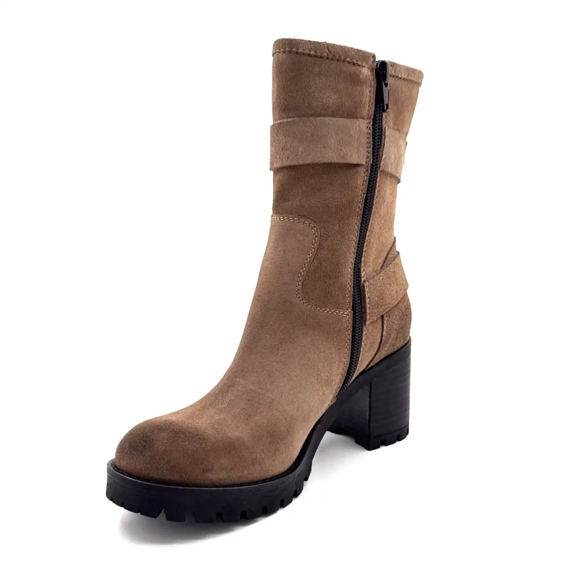 Ivoire 1843 Zamsz Taupe Ivoire Chaussures