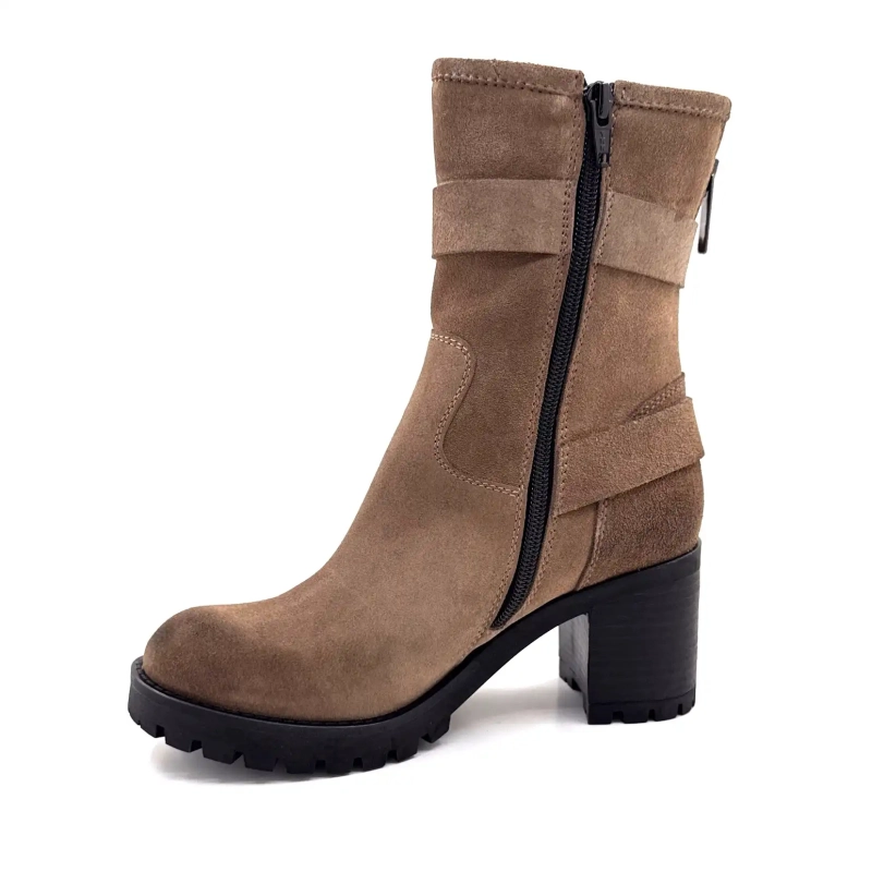 Ivoire 1843 Suede Taupe Ivoire Chaussures