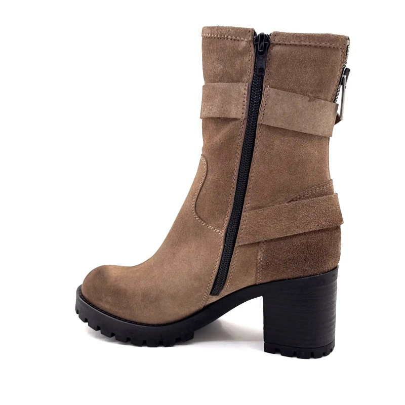 Ivoire 1843 Semsket skinn Taupe Ivoire Chaussures