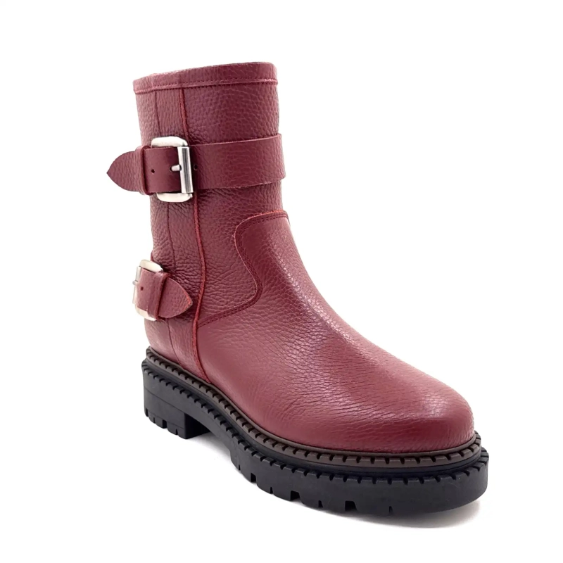 Ivoire 1842 Bordeaux leer Ivoire Chaussures