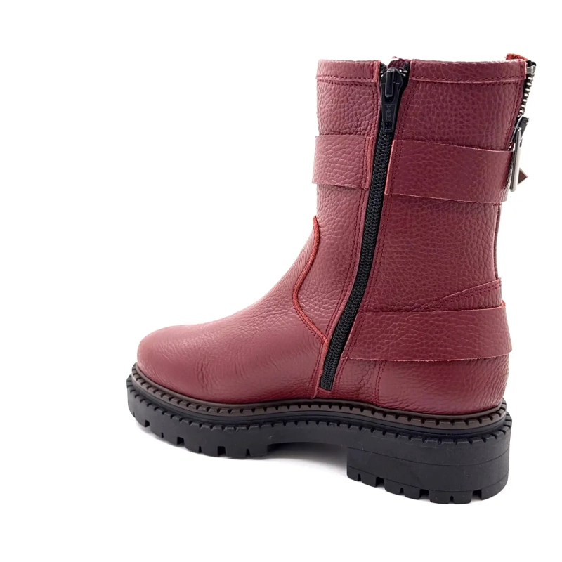 Ivoire 1842 Bordeaux Leder Ivoire Chaussures