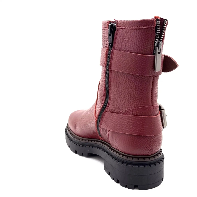 Ivoire 1842 Bordeaux Leder Ivoire Chaussures