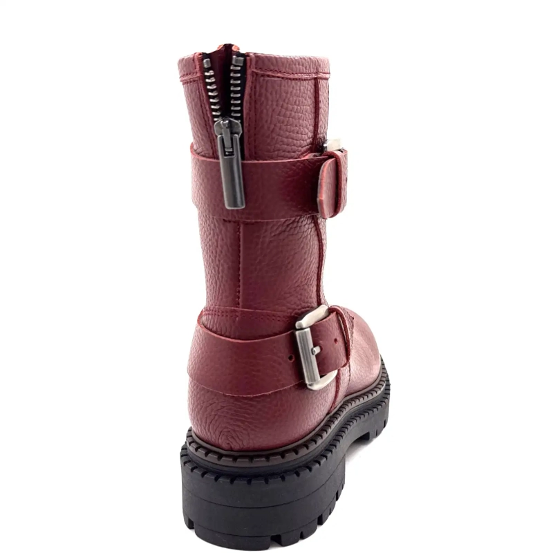 Ivoire 1842 Bordeaux Leder Ivoire Chaussures