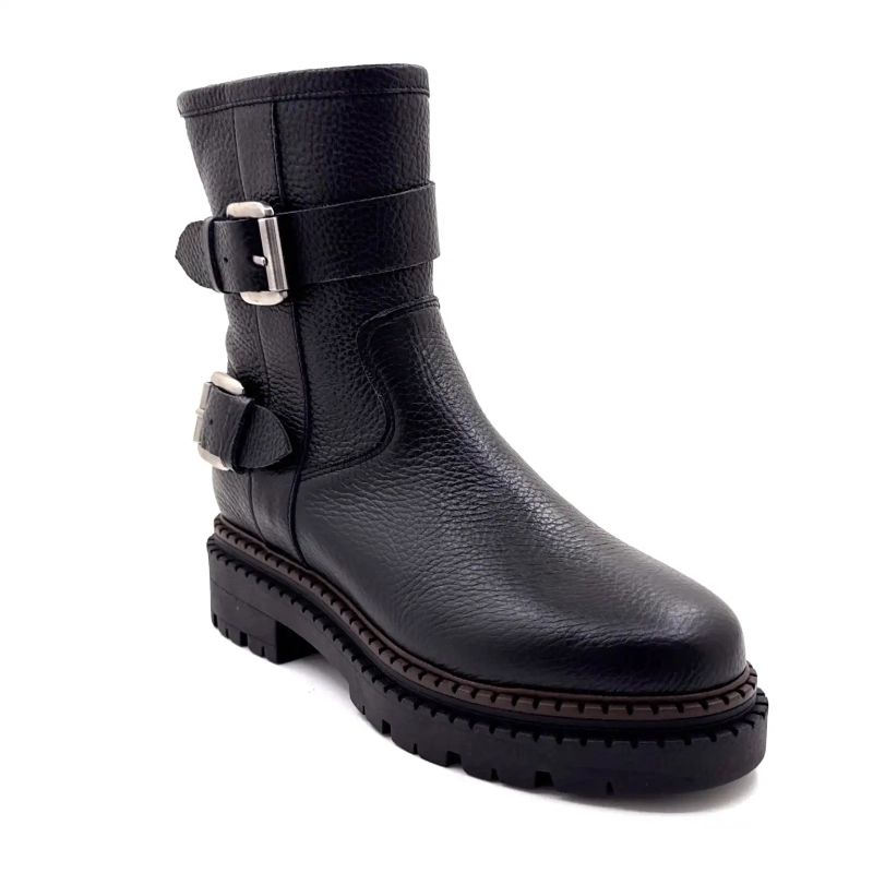 Ivoire 1842 Pelle nera Ivoire Chaussures