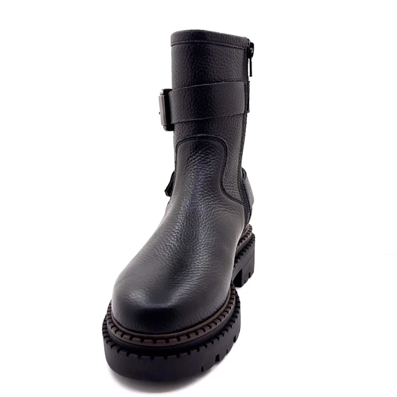 Ivoire 1842 Sort Læder Ivoire Chaussures