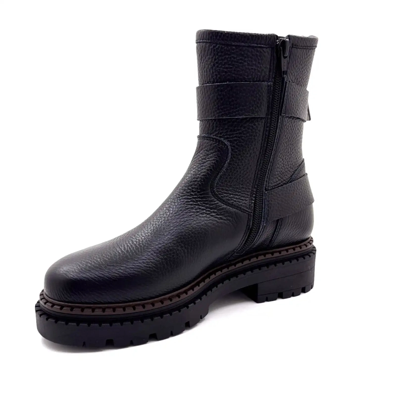 Ivoire 1842 svart skinn Ivoire Chaussures